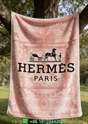 Hermes Throw Blankets